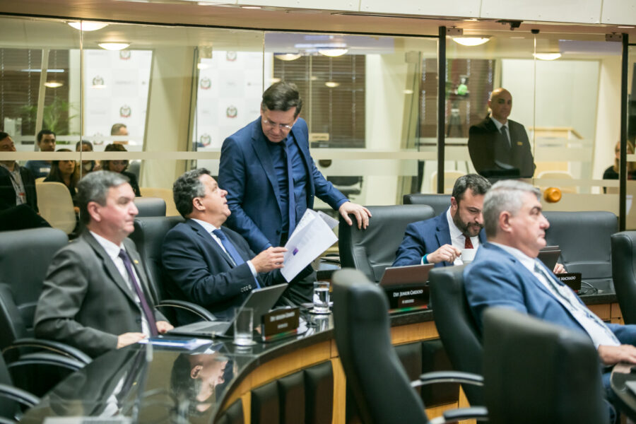 Plenário da Alesc, na tarde desta quarta-feira (3)