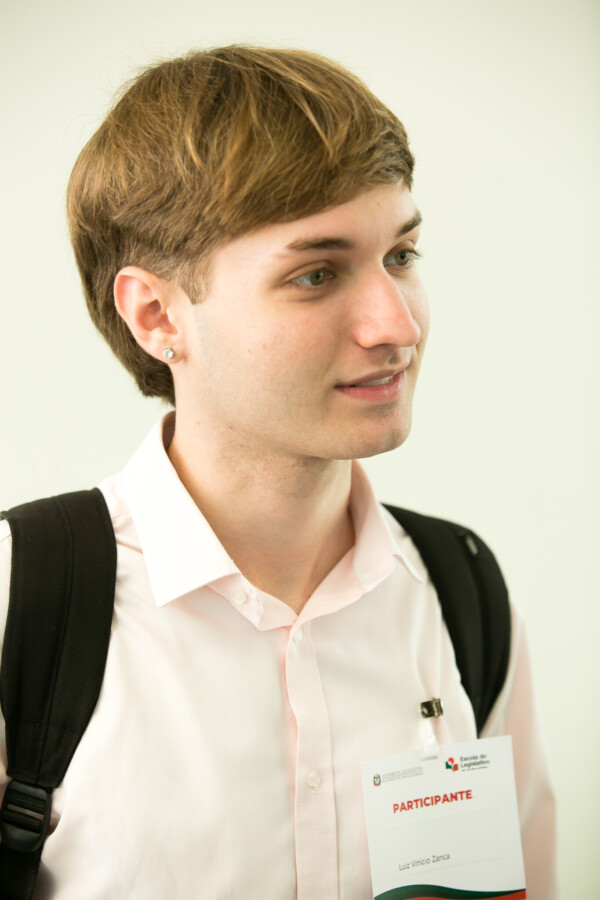 Luiz Zanca - Estudante de Direito em Joinville