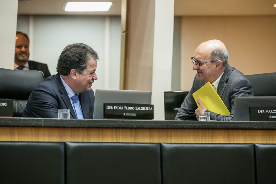 Deputado Rodrigo Minotto (PDT), Deputado José Milton Scheffer (PP)