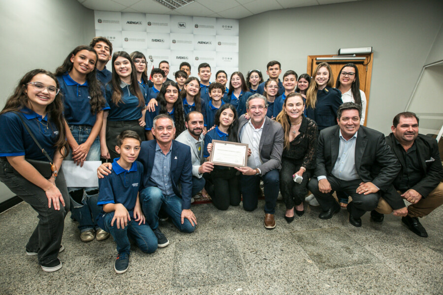 Entrega de Moção para a Câmara de Vereadores de Balneário Camboriú