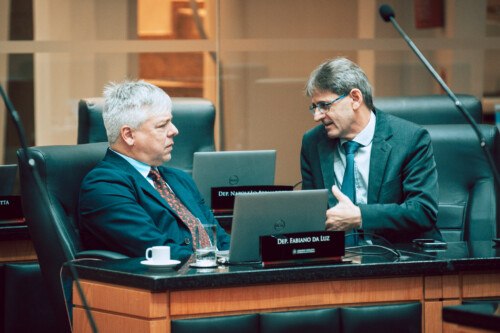 - Deputado Fabiano da Luz (PT) 	
 - Deputado Neodi Saretta (PT)