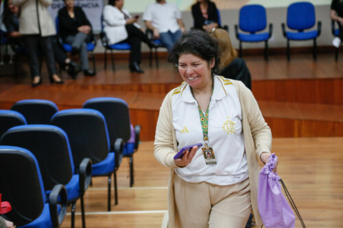Entrega de brindes