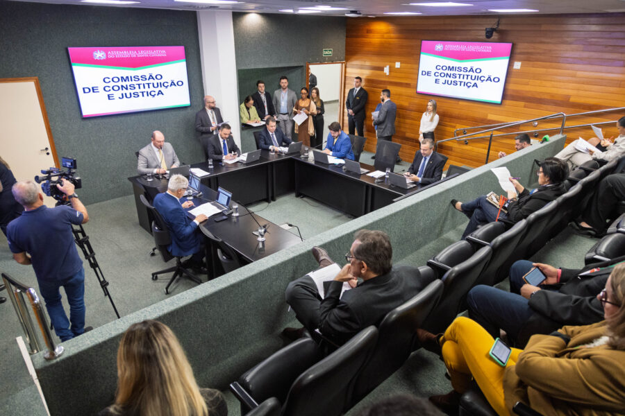 A Comissão de Constituição e Justiça é presidida pelo deputado Pepê Collaço (PP).