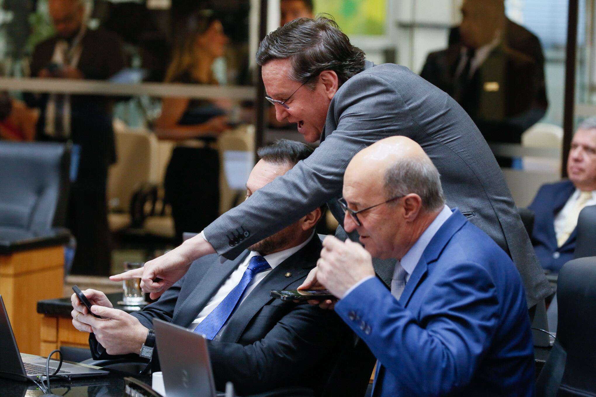 - Deputado Jair Miotto (União) 	
 - Deputado José Milton Scheffer (PP)