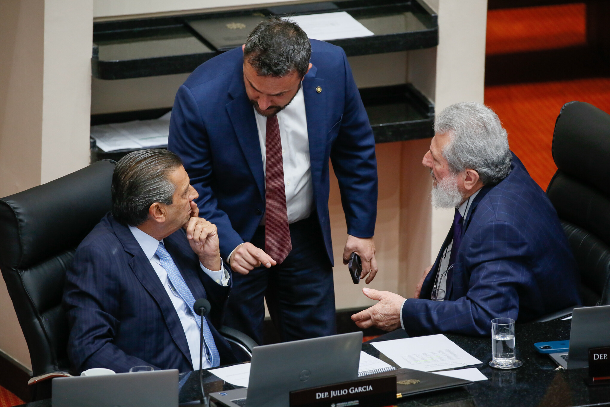 Deputado Julio Garcia, Deputado Marcius Machado, Deputado Padre Pedro