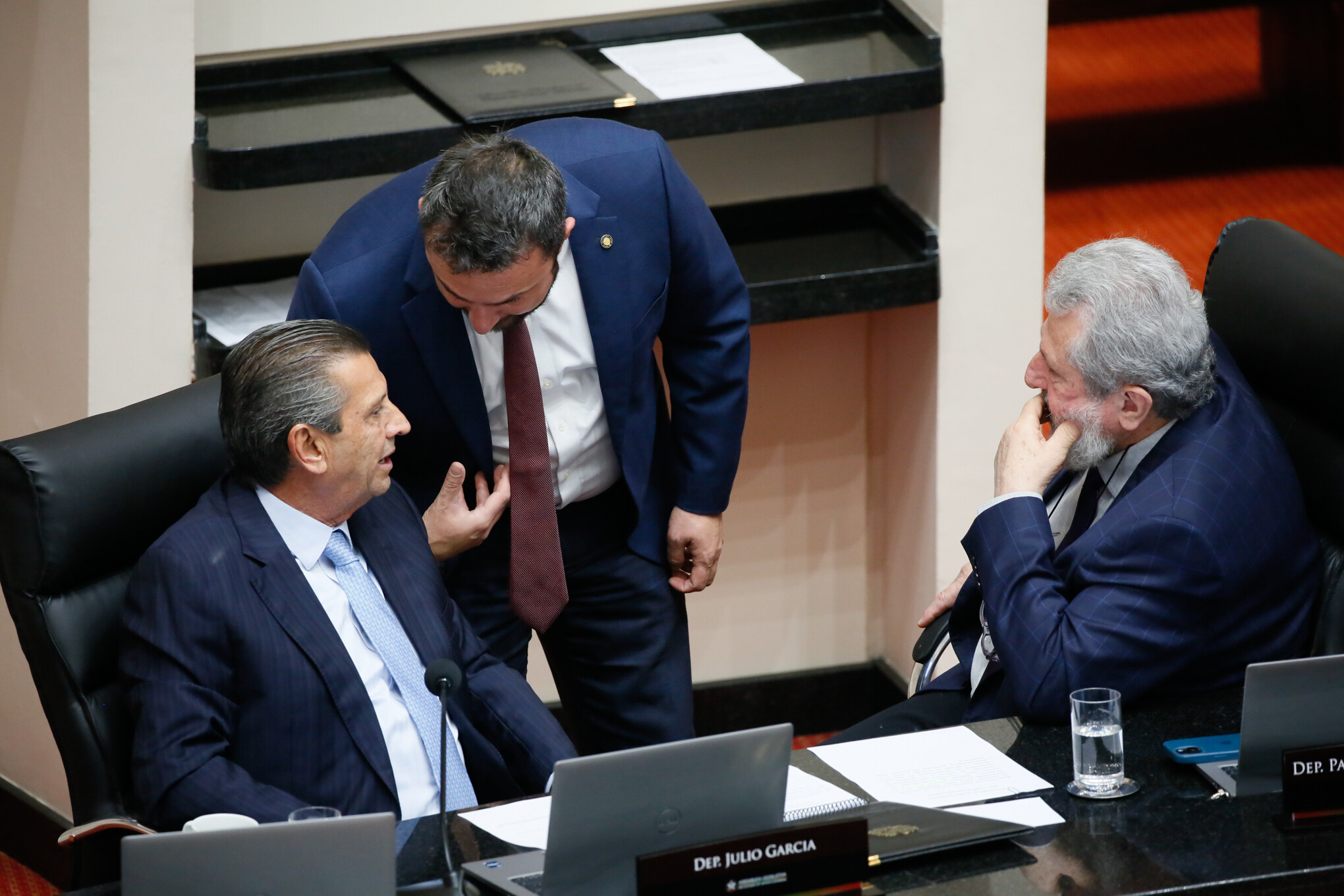 Deputado Julio Garcia, Deputado Marcius Machado, Deputado Padre Pedro