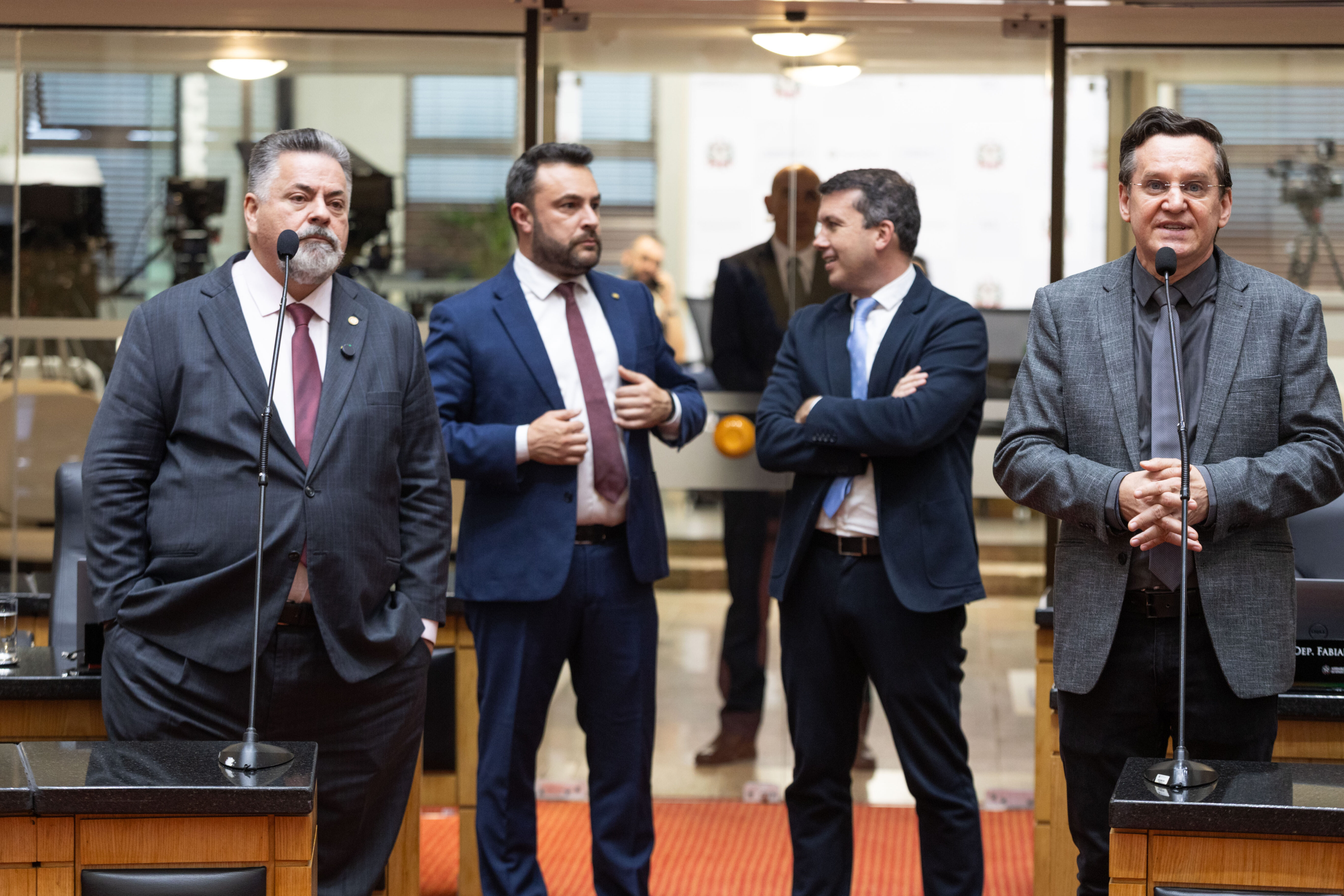 - Deputado Sergio Motta (Republicanos)  - Deputado Marcius Machado (PL) 
- Deputado Camilo Martins (Podemos) 	 - Deputado Jair Miotto (União)