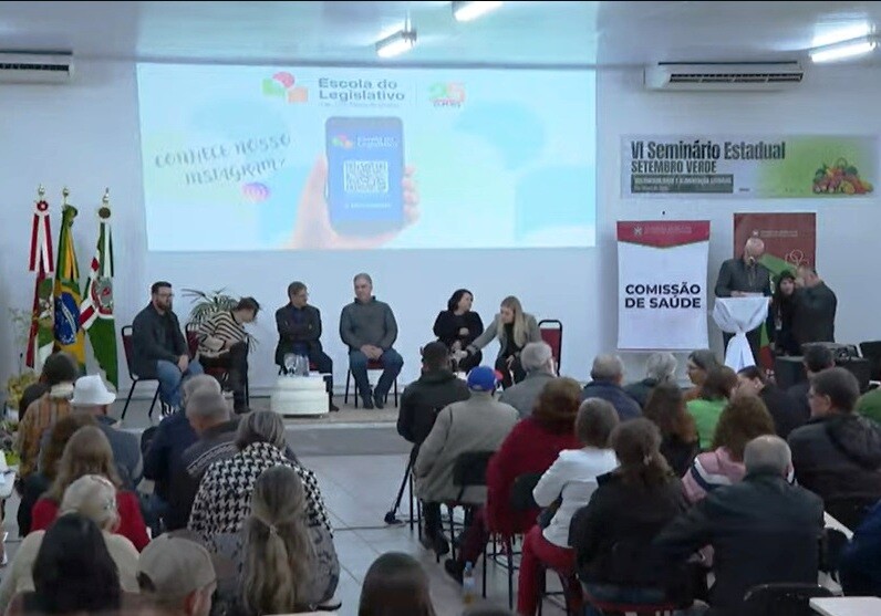Evento tratou de temas como a promoção da alimentação saudável, o consumo consciente e a preservação do meio ambiente. FOTO: Reprodução/TVAL
