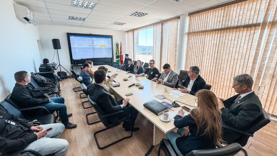 Comitê se reuniu na manhã desta terça-feira (23) na Secretaria de Estado da Segurança Pública. Foto: Peterson Paul