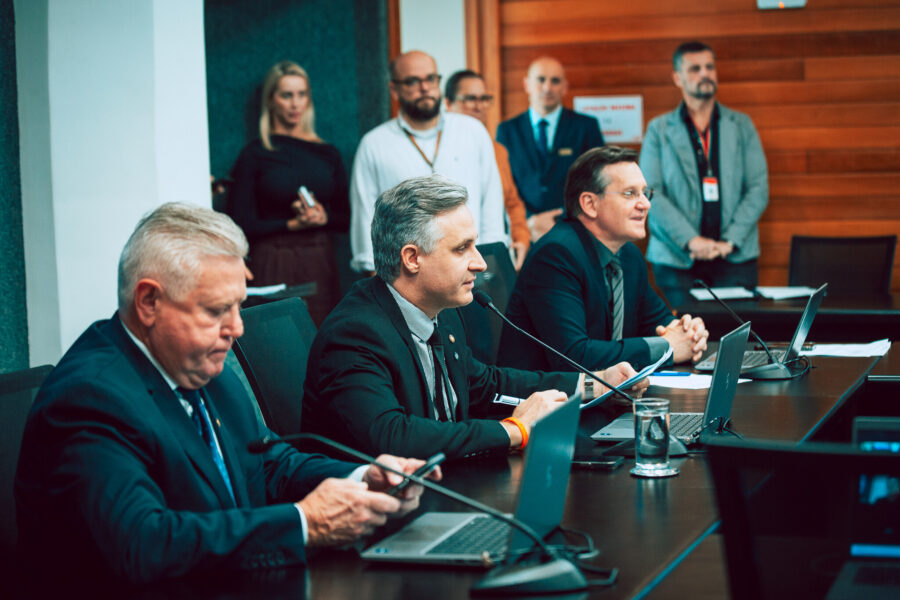 Comissão de Economia da Alesc, que se reuniu no início da tarde desta quarta-feira (1)
