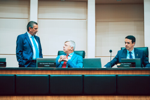 - Deputado Júlio Garcia (PSD) - Deputado Fabiano da Luz (PT) 	

- Deputado Marcos da Rosa (União)