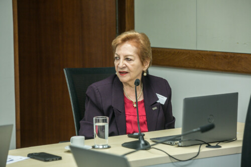 - Maria Tereza Bustamante - chefe de gabinete da presidência  da Câmara de Comércio Exterior da Fiesc