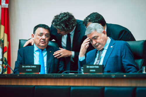 - Deputado Maurício Peixer (PL)
 - Deputado Antídio Lunelli (MDB)