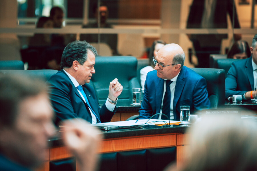 - Deputado Rodrigo Minotto (PDT) 
 - Deputado José Milton Scheffer (PP)