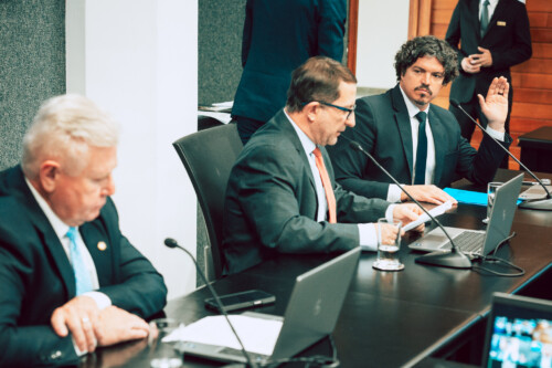 - Deputado Nilso Berlanda (PL)
- Deputado Junior Cardoso (PRD)
 - Deputado Marquito (PSOL)