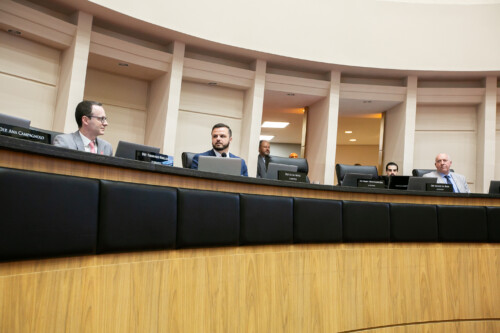 -Dr. Fernando Vecchi Martins - Presidente da Sociedade Catarinense de Mastologia - Deputado Lucas Neves (Podemos) 	 Deputado Oscar Gutz (PL)