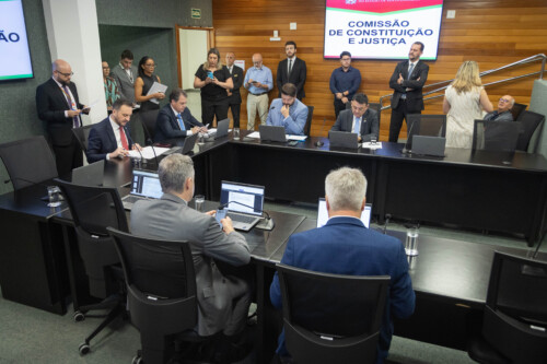 - Deputado Pepê Collaço (PP) - Deputado Rodrigo Minotto (PDT) 

  - Deputado Alex Brasil (PL)- Deputado Mauricio Peixer (PL)