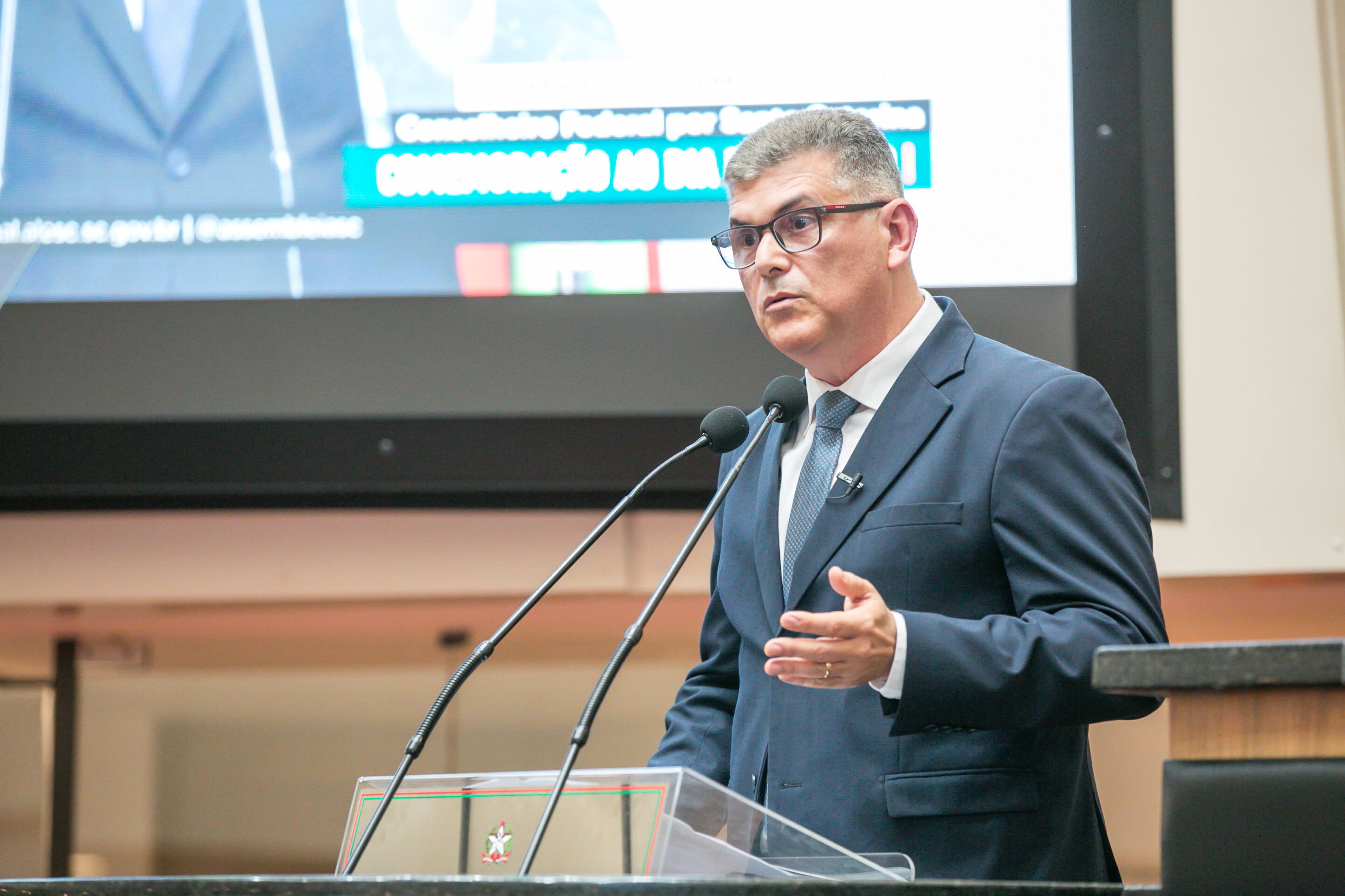 - Dr. Marcelo Lemos dos Reis - Conselheiro Federal por SC