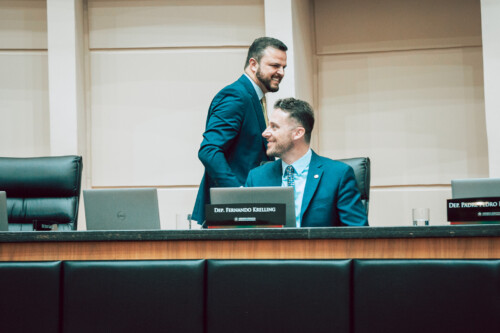 - Deputado Lucas Neves (Podemos) 	
- Deputado Fernando Krelling (MDB)