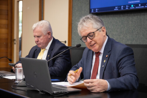 - Deputado Nilso Berlanda (PL)
 - Deputado Tiago Zilli (MDB)