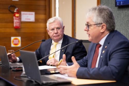 - Deputado Nilso Berlanda (PL)
 - Deputado Tiago Zilli (MDB)