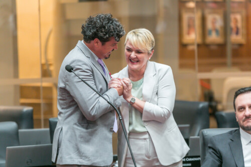 - Deputado Marquito (PSOL)
 - Deputada Luciane Carminatti (PT)
