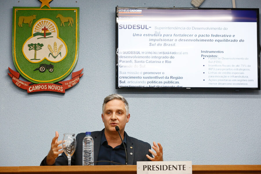 Deputado Matheus Cadorin.