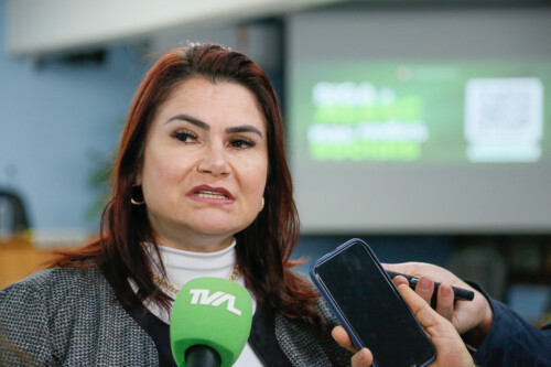 Prefeita de Brunópolis,  Tânia Bortolini