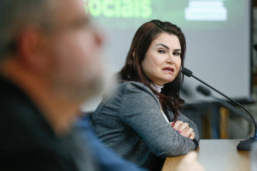 Prefeita de Brunópolis,  Tânia Bortolini