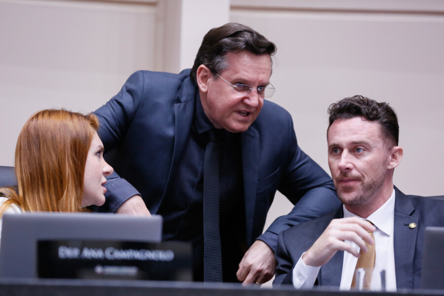 - Deputada Ana Campagnolo (PL) - Deputado Jair Miotto (União) 	- Deputado Fernando Krelling (MDB)