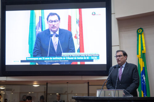 -Francisco José Rodrigues de Oliveira Neto- Presidente do Tribunal de Justiça de Santa Catarina (TJSC)