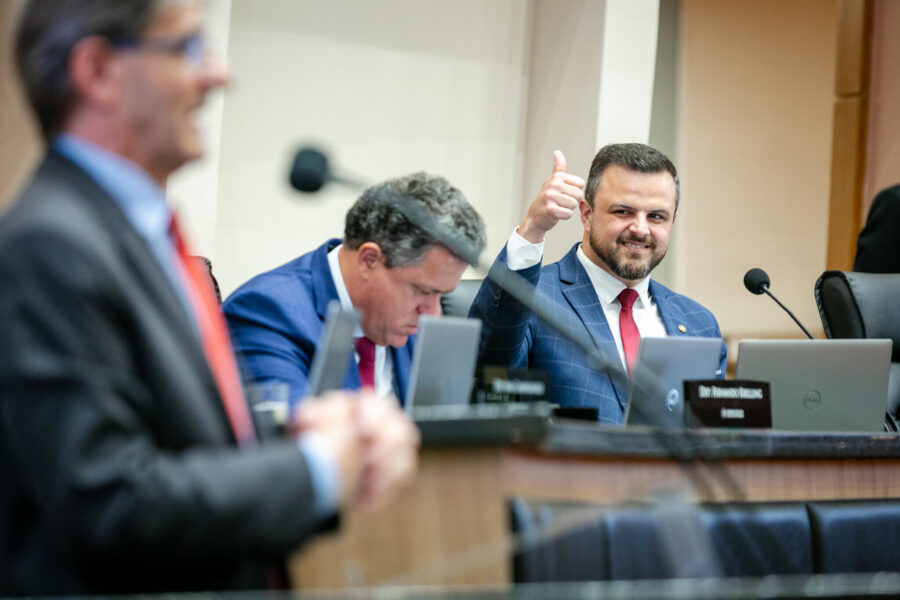 - Deputado Ivan Naatz (PL)
 - Deputado Lucas Neves (Podemos)