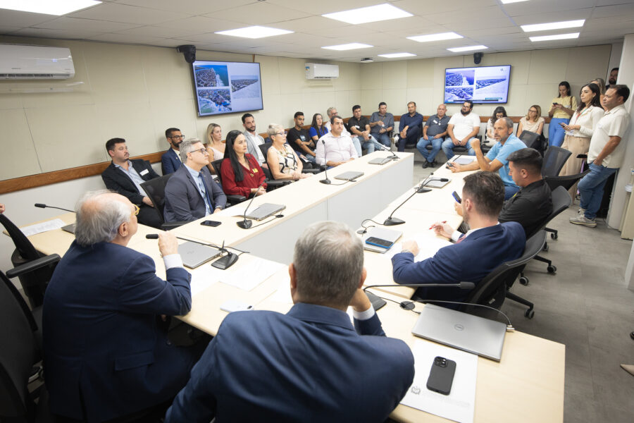Bancada do Norte discute assoreamento de canal em Balneário Barra do Sul