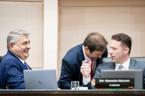 - Deputado Antídio Lunelli (MDB) 	
- Deputado Fernando Krelling (MDB)