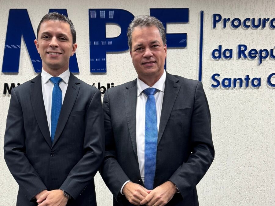 Minotto participa da cerimônia de recondução do procurador-chefe do MPT-SC