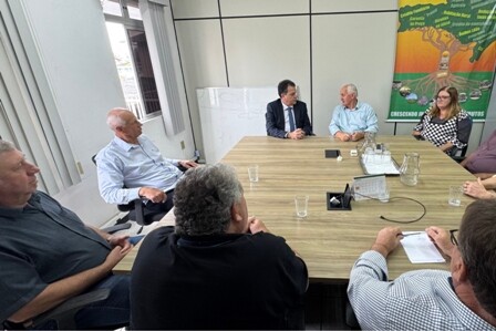 Minotto se reúne com Fetaesc para avançar demandas do setor agrícola catarinense
