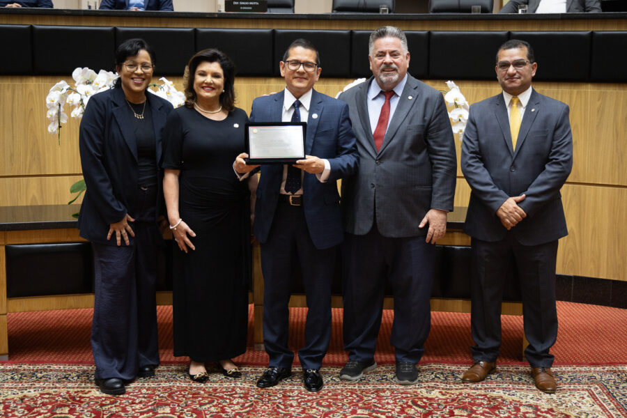Homenageados.