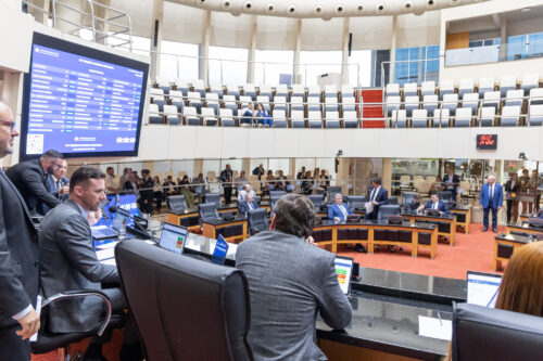 Plenário aprova propostas sobre empréstimo da Casan e carreiras do funcionalismo público estadual