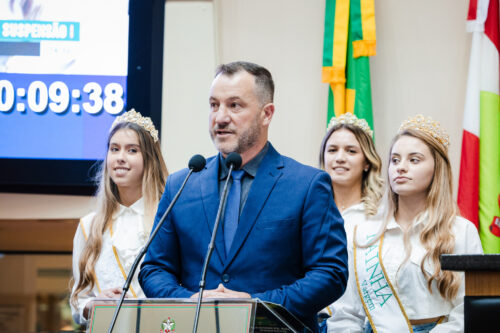 - Nelson Gasperin Junior - -Prefeito de Vargem Santa Catarina.