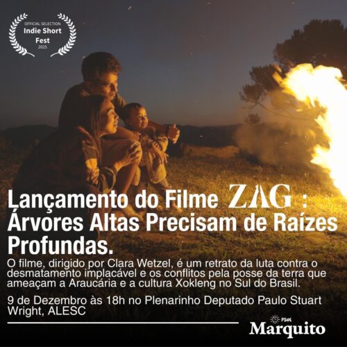 Documentário “ZAG: Árvores Altas Precisam de Raízes Profundas” será lançado na Alesc