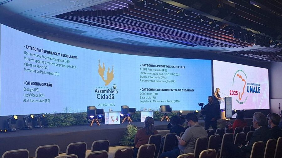 Relação dos finalistas foi divulgada durante a Conferência da Unale, nesta quinta-feira (4), em Bento Gonçalves (RS)