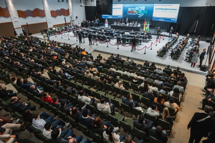 Prpjeto Alesc Itinerante transfere a sede do legislativo para o interior do estado. Foto: Agência AL
