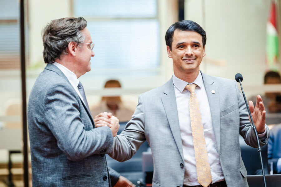 - Deputado Jair Miotto (União) - Deputado Marcos da Rosa (União)