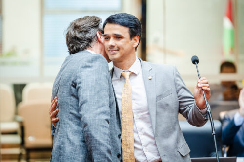 - Deputado Jair Miotto (União) - Deputado Marcos da Rosa (União)
