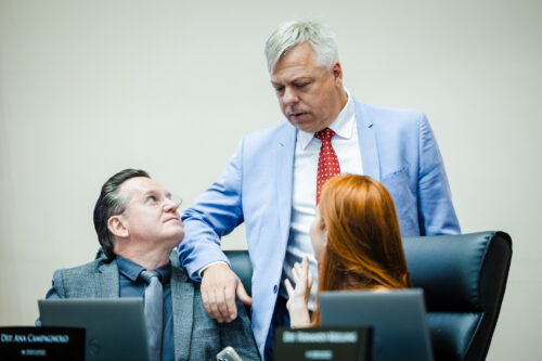 - Deputado Jair Miotto (União)
 - Deputado Fabiano da Luz (PT)
 - Deputada Ana Caroline Campagnolo (PL)