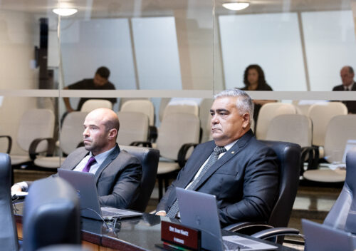 - Deputado Jessé Lopes (PL) - Deputado Sargento Lima (PL)                        Ana Quinto/Agência AL
