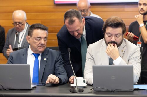- Deputado Mauricio Peixer (PL)	 - Deputado Alex Brasil (PL)