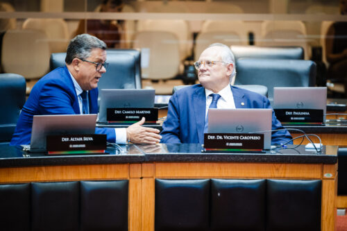 - Deputado Ivan Naatz (PL) - Deputado Dr. Vicente Caropreso (PSDB)