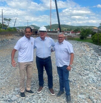 Duplicação Jaraguá-Guaramirim: Dr. Vicente acompanha avanço das obras no Viaduto do Mannes