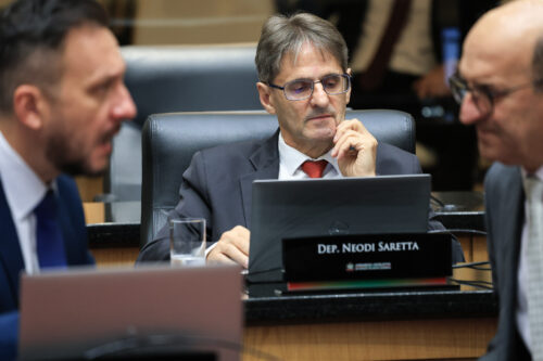 - Deputado Pepê Collaço (PP)
 - Deputado Neodi Saretta (PT)